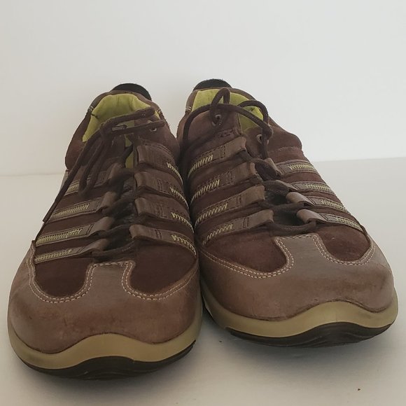 ECCO Sneakers womens shoes Brown Size 38 - Picture 3 of 9